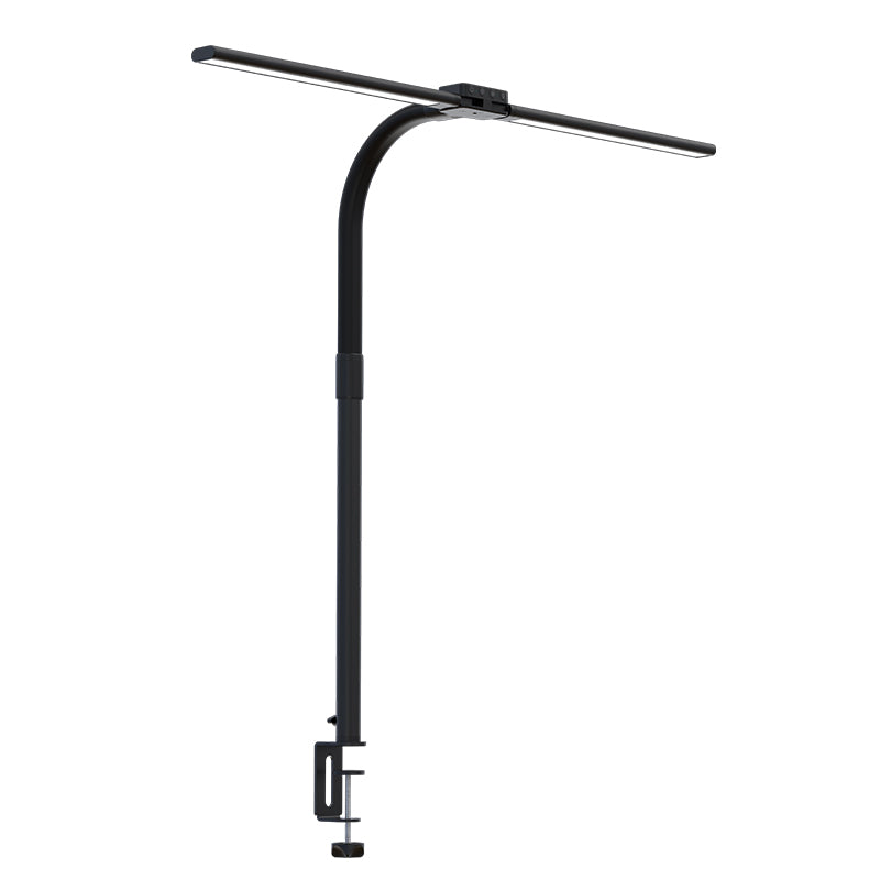 💡🔥 Dual Head LED Desk Lamp with USB Charger | 24W Ultra Bright⚡Remote Control🌟【Pro Study/Gaming Mode】Clamp & Gooseneck Adjustable - 10-Level Dimmable Office Lighting (Black) 💡🔥 Dual Head LED Desk Lamp with USB Charger | 24W Ultra Bright⚡Remote Control🌟【Pro Study/Gaming Mode】Clamp & Gooseneck Adjustable - 10-Level Dimmable Office Lighting (Black)